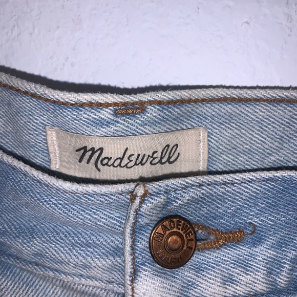 Madewell The MomJean Short Light Wash - Picture 7 of 15